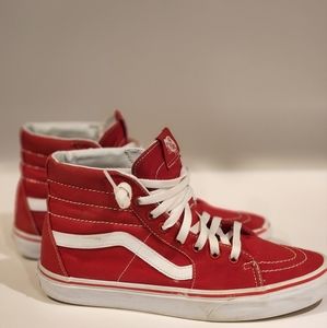 Red Vans Sneakers